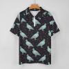 Cute Cartoon Pigeon Birds Mens Golf Polo Shirts Classic Fit Short Sleeve T-Shirt Printed Casual Sportswear Top 3XL view 4