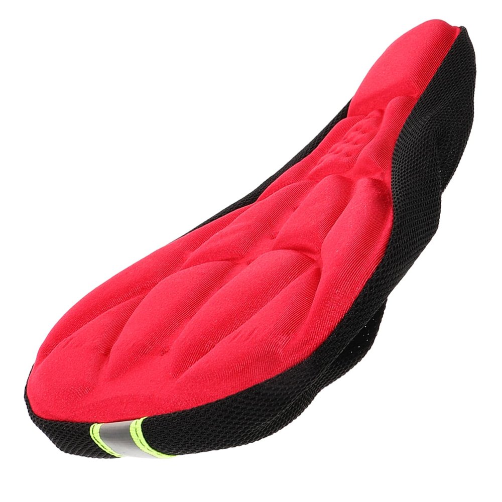SUPVOX 2pcs 3D Bike Seat Pad Comfortable Saddle Cover for Bike Cushion Seat Saddle for Long Distance Riding