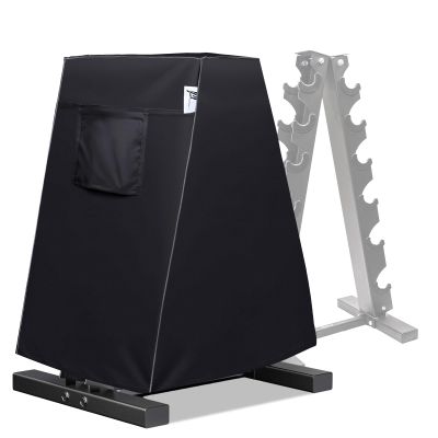 Ddeman Dumbbell Rack Cover, A-Frame Dumbbell Rack Cover, for Home Gym Compact CPA Triangle Dumbbell Racks, A-Frame 6-Storey Dumbbell Racks, Dumbbell A-Rack Cover (cover only) (30 X 18 X 37.8)