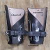 ARTIZANSTORE Splinted Vambraces bracer arm armour harness gauntlet SCA larp cosplay Arm Bracers Costume (Black) view 2