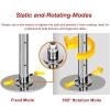 YLQFGUVWK Home Stripper Pole, Rotating/Static Dance Pole Home Male and Female Pole Dance Pole Kit Suitable for Fitness Club Party Bar view 3