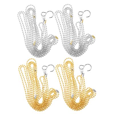 BESPORTBLE 2pcs Volleyball Net Chain Measure Tool for Outdoor Games Accurate Height Measurement Chain
