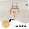 BESPORTBLE 2pcs Volleyball Net Chain Measure Tool for Outdoor Games Accurate Height Measurement Chain view 3