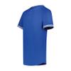 Augusta Sportswear Boy's Cutter+ Henley Jersey Royal/White XL