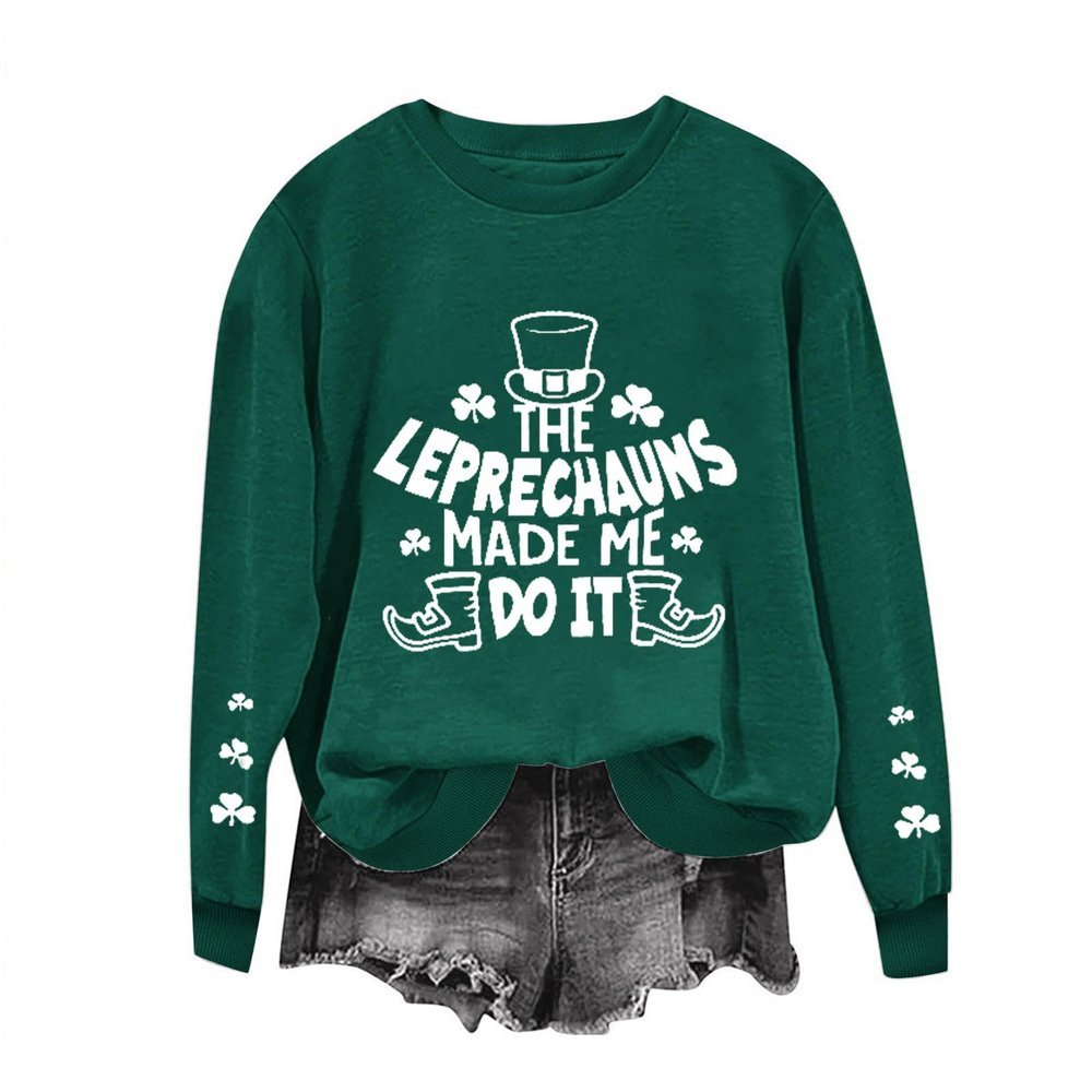 KICILVS St Pattys Day Shirt Women Clover Heart Print T Shirts St Patricks Day Tank Top Women Spring Clothes for Women 2025