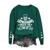KICILVS St Pattys Day Shirt Women Clover Heart Print T Shirts St Patricks Day Tank Top Women Spring Clothes for Women 2025 view 1