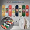 ezbnb Adhesive Skateboard Wall Mount (8-Pack) - No Drilling Skateboard Storage, Minimalist Skateboard Deck Display, Strong Hold Skateboard Hangers for Wall((Transparent Adhesive Version) view 2