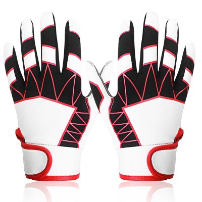 DUFFOBAN Youth Baseball Gloves for Boys & Girls - Super Sticky Silicone Grip Kids Batting Gloves Softball Glove Youth for Tball & Enhanced Throwing Experience