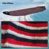 UPSURF 5'11"/6'1"/6'4"Surfnoard Sock Cover-Long board Sock Cover Light Protective Bag for Your Surf Board (Black+White+Red, 5'11") view 4