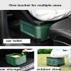 2 in 1 Portable Bedpan, Privacy Toilet Tent, Camp Toilet Changing Room, Shower Tent, Portable Toilet Kit for RV, Camping, Travel (Green) view 3