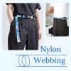 Grosun 1.5 inch Patterned Nylon Webbing Belt Webbing Straps Purse Straps Backpack Straps Nylon Belt for Seatbelt, Bags, Luggage (L, 10 Yards) view 3