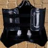 Medieval Steel Blackened Georg Breastplate with Gorget Knight Armor Warrior Body Breastplate Halloween Costume view 3