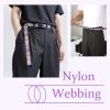 Grosun 1.5 inch Patterned Nylon Webbing Belt Webbing Straps Purse Straps Backpack Straps Nylon Belt for Seatbelt, Bags, Luggage (S, 10 Yards) view 3