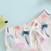 Toddler Baby Boy Girl Swimsuit Infant Swim Trunks Beachwear Kids Bathing Suit Elastic Waist Swimming Shorts Swimwear (Colorful Tree, 3-4 Years) view 4