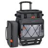 TOURIT 75 Can Rolling Cooler Detachable Double Deck Beach Cooler with Wheels Collapsible for Outdoor, Camping, Picnic, Travel view 1
