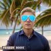 FEISEDY Polarized Aviator Sunglasses Men Women Oversized Round Steampunk Sunglasses Side Shield Goggles B0095 view 3