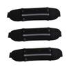 Sosoport 3pcs Adjustable Waist Pack Multi-functional Running Belt for Jogging Cycling and Travel Reflective Stripe and Earphone Black view 1