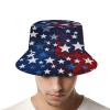 Custom Bucket Hats Design Your Own Photo Text Fisherman Cap Personalized Personalized Sun Hat for Men Women, Dark Red view 3