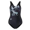 Athletic Swimsuits for Women Tummy Contr01 One Piece Bodysuit Bathing Suit Modest Lap Swimwear Fashion Swimming Suits view 2