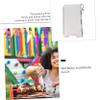 Yardwe 3sets Aluminum Alloy Outdoor Folding Windshield for Camping BBQ Picnic and Portable Stove Windscreen Configuration view 4