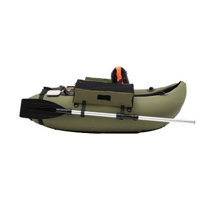 Modern 136 * 105cm Fishing Boat Outdoor Fishing Boat Inflatable Fishing Boat for Fishing, Rafting, Exploring. (Green)