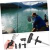 Sosoport Ergonomic Fishing Tools of Fishhook Remover Pliers for Sea Freshwater Stainless Steel view 2
