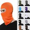 New Face Mask UV Protection Motorcycle Ski Running Sun Hood for Men Women Black view 2