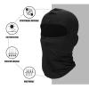 New Face Mask UV Protection Motorcycle Ski Running Sun Hood for Men Women Black view 4