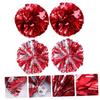 Sosoport 8pcs Cheerleading Pom Poms Hand Flower Balls for Dance Christmas School Events Bulk Pack view 2