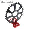 DJC Stone Chainring Round for RF Next SL RF SIXC Turbine Atlas AEffect Cinch 3.5MM Offset 30 32 34 36 38T Bike Tooth MTB Chainwheel,32T view 3