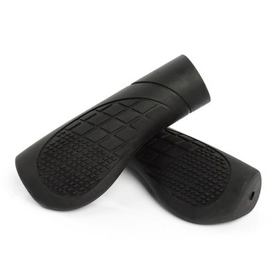XIBANY Motorized Scooter Rubber Handle Grip for Xiaomi M365 Pro 1s Electric Scooter Accessories Grey Black 2 Colors Optional 1 Pair Motorized Scooter (Color : Arc Black 1pair)