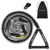 SETYPARY 25ft Wakesurf Rope and Handle, Floating Wake Surf Ropes, 6 Section Removeable Surf Tow Rope (Grey & Black) view 1