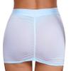 Lejafay Women's Micro Mini Hip Skirt Mesh Sheer Transparent Bodycon Short Skirt Ultrashort Skirts Sky Blue A One Size view 3