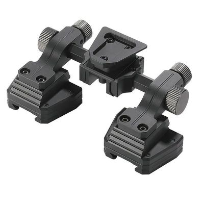 Dual Tube Night Vision Goggle/Binocular Night Vision Goggles for Adults, NVG10++ Helmet Night Vision Binocular with 4 Color and 4X Magnification, 40 View, Detection Range 0.6-980 Ft (NVG Mount)