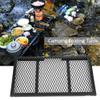 NDNCZDHC Outdoor Folding Table Iron Portable Camping Table Mini BBQ Table for Camping Picnic BBQ, 21.7x11.8x7.1in view 4