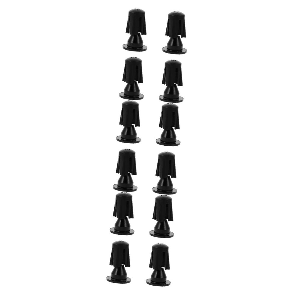 Yardwe 12pcs Mountain Bike Plugs Handlebar End Grips Lightweight Easy to Install Enhance Bike Aesthetics