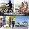 Yardwe 12pcs Mountain Bike Plugs Handlebar End Grips Lightweight Easy to Install Enhance Bike Aesthetics view 2