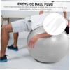 Yardwe 12 Sets Cork Yoga Ball Plug Stopper Remover Puller for Exercise Balls Replacement Accessory view 2