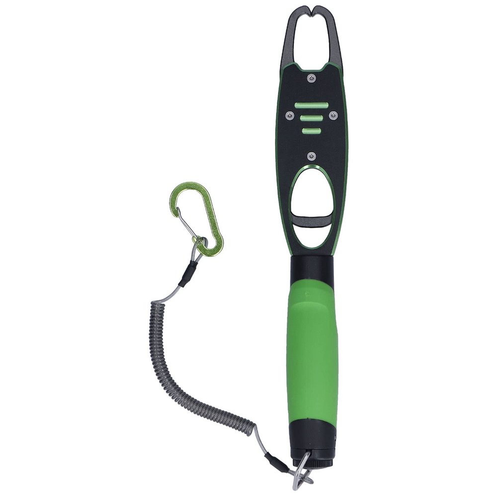 NDNCZDHC Fishing Pliers Aluminum Fish Gripper 11.8in Fish Lip Gripper with 360 Rotating Rubber Handle for Fishing