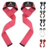 Alpha Sports Lifting Strap for Heavy weightlifting, Gym workout, Deadlifting and powerlifting strap with comfortable neoprene padding along with 23 inch cotton, durable deadlifting strap for men and view 1