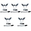 Ipetboom 5 Sets Donkey Headband Scrunchies for Girls Hairband Donkeys Ears Headband Costume Nose Tail Kids Animal Fancy Dress Earrings Donkey Decoration view 1