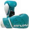 Rival Boxing RFX-Guerrero-V HDEF Bag Gloves - 8 oz. - Teal/White view 1