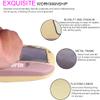 Cute Eyeglass Cases Hard Shell Storage Case Protective Box With Glasses Cloth Adjustable Glasses Strap Ear Grips Hook view 3