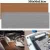 UNKOMN Marine Hardware 300x90cm 6mm EVA Foam Floor Mat for Marine Boat Yacht RV Self Adhesive Foam Teak Deck Sheet Boat Synthetic Foam Floor Mat Carpet (Color : Brown Black) view 2