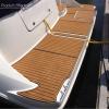 UNKOMN Marine Hardware 300x90cm 6mm EVA Foam Floor Mat for Marine Boat Yacht RV Self Adhesive Foam Teak Deck Sheet Boat Synthetic Foam Floor Mat Carpet (Color : Brown Black) view 4