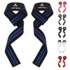 Alpha Sports Lifting Strap for Heavy weightlifting, Gym workout, Deadlifting and powerlifting strap with comfortable neoprene padding along with 23 inch cotton, durable deadlifting strap for men and view 1