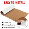 UNKOMN Marine Hardware 2400x900x6mm EVA Foam Faux Teak Boat Deck Mat Marine Flooring Self-Adhesive Marine Boat Decking Sheet Yacht Accessories view 3