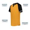 Augusta Sportswear Boy's Cutter+ Henley Jersey Gold/Black S view 4