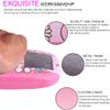 Cute Eyeglass Cases Hard Shell Storage Case Protective Box With Glasses Cloth Adjustable Glasses Strap Ear Grips Hook view 3