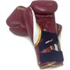 Rival Boxing RFX-Guerrero-V HDEF Bag Gloves - 10 oz. - Burgundy/Gold view 3